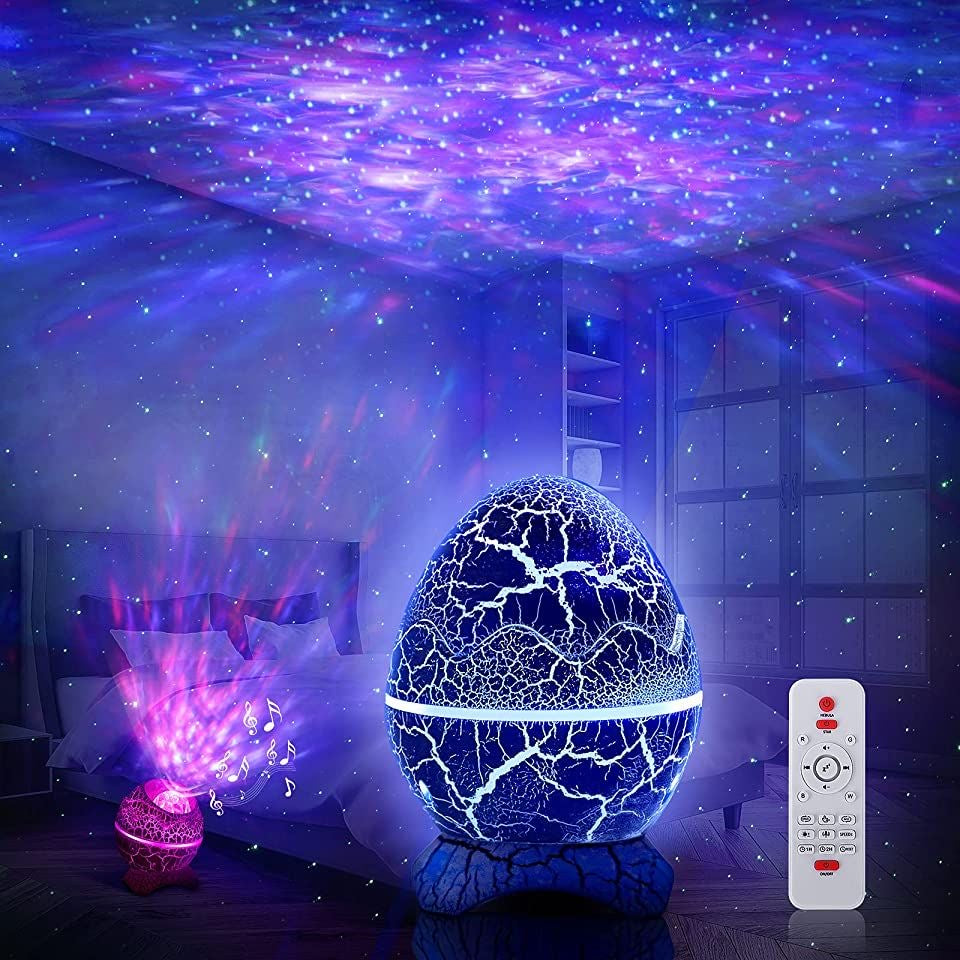 Cosmic Egg Led Projector:  Starry Ambiance Light