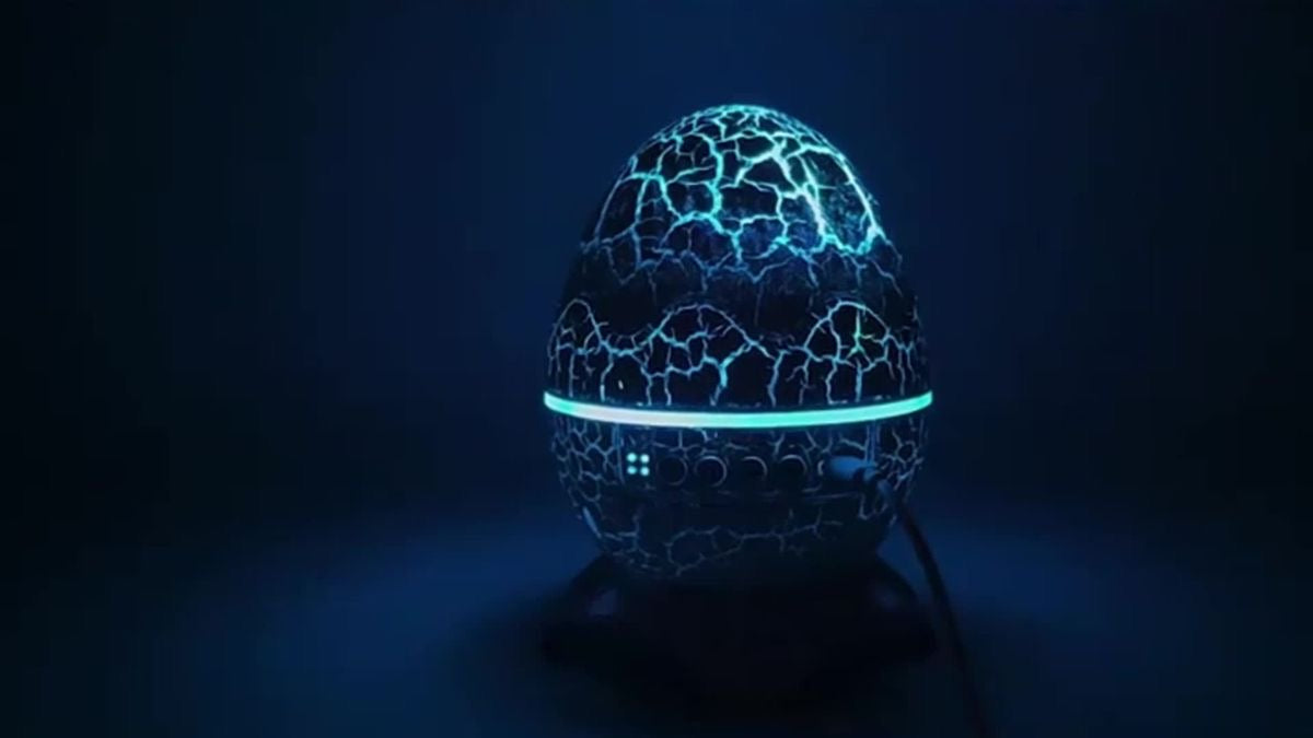 Cosmic Egg Led Projector:  Starry Ambiance Light