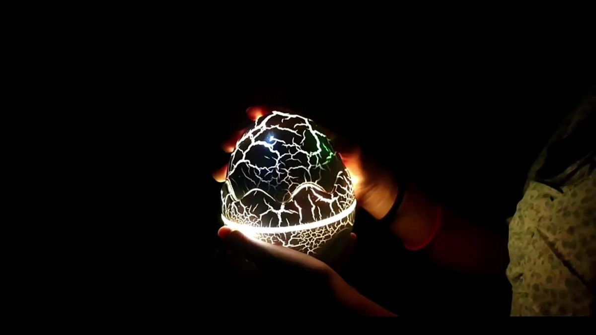 Cosmic Egg Led Projector:  Starry Ambiance Light