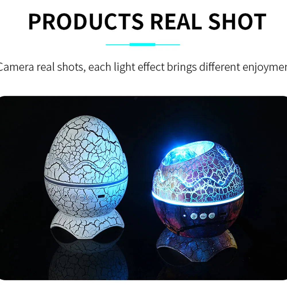 Cosmic Egg Led Projector:  Starry Ambiance Light